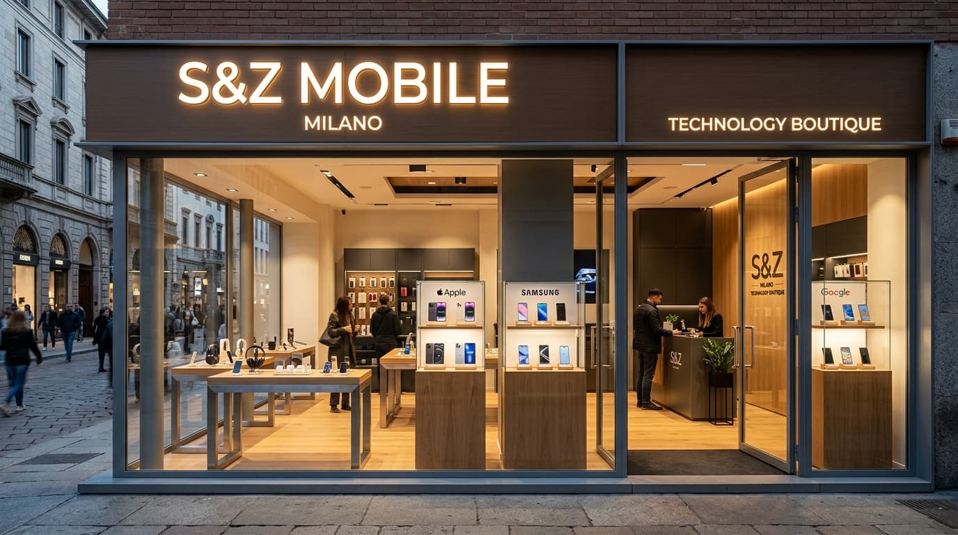 S&Z Mobile Storefront Interior in Via Vitruvio 47 Milano